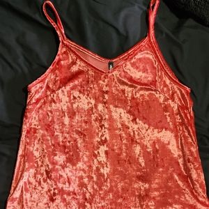 Velvet Orange Tank